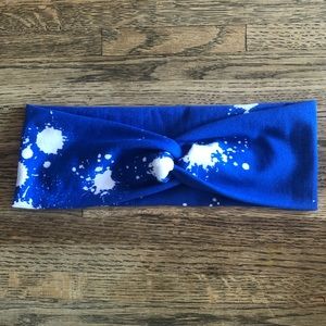 Plaint Splatter Wide Headband Handmade NEW